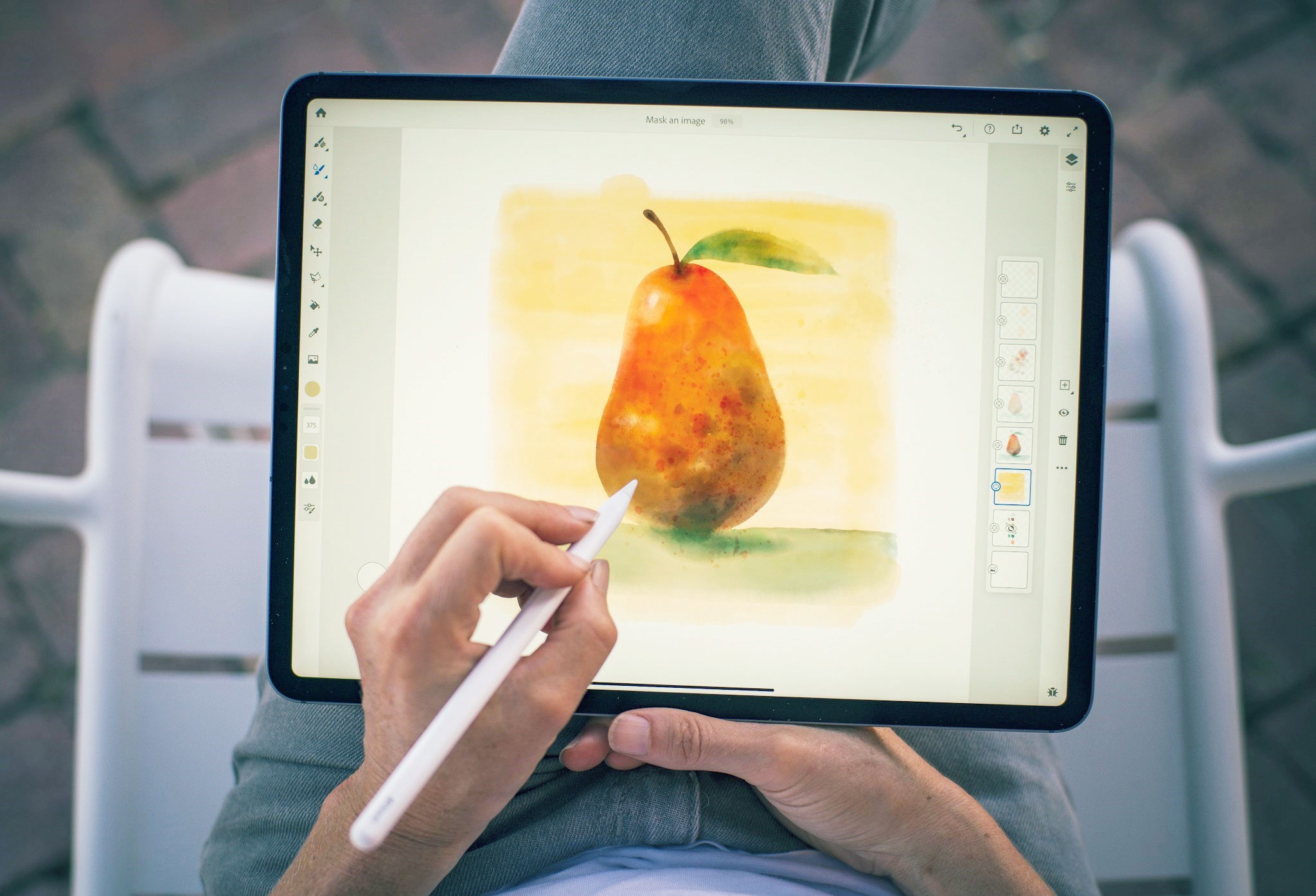 Painting with Adobe Fresco 