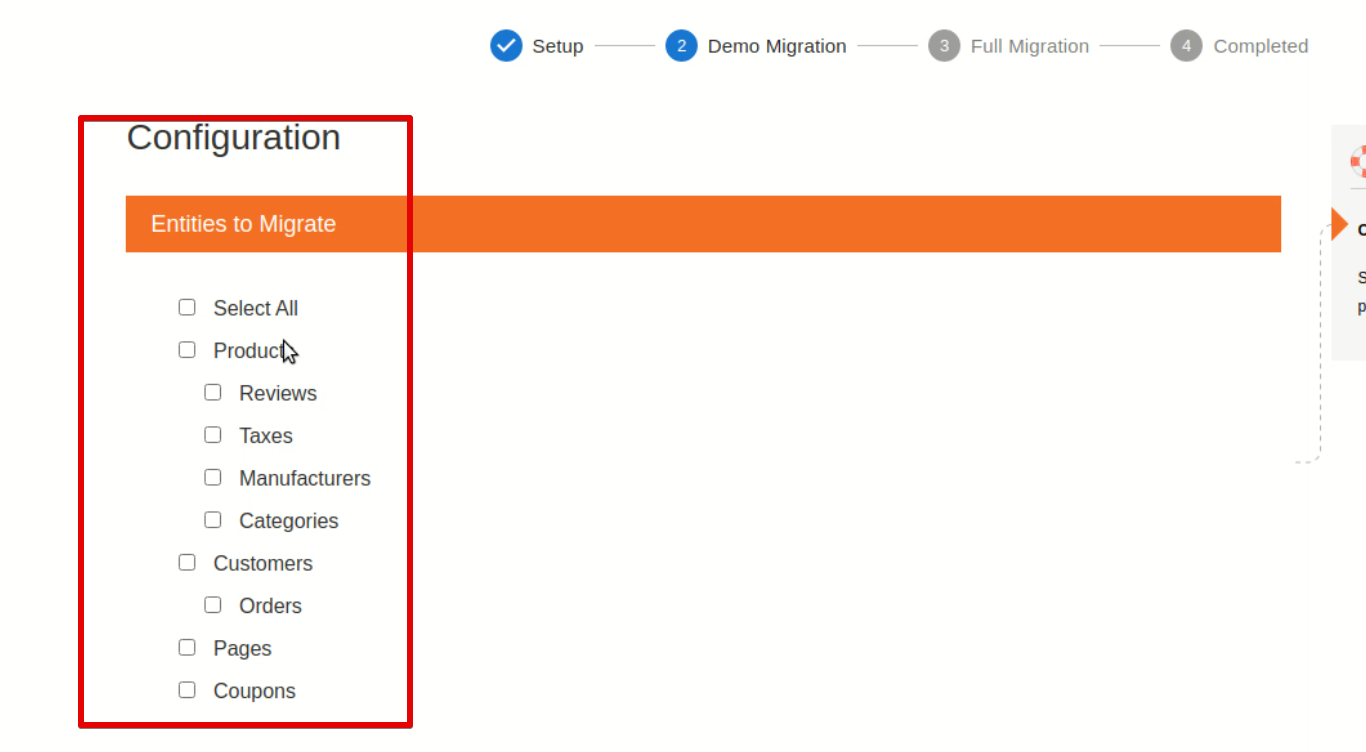 Next: Start Free Demo Migration